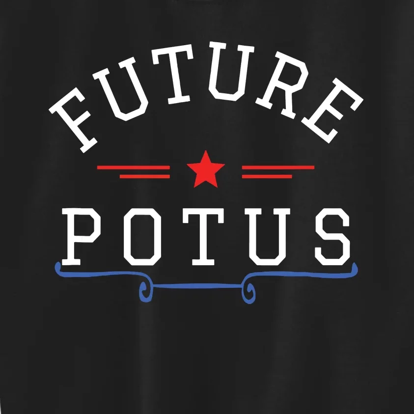 Future Potus Funny President Kids Sweatshirt