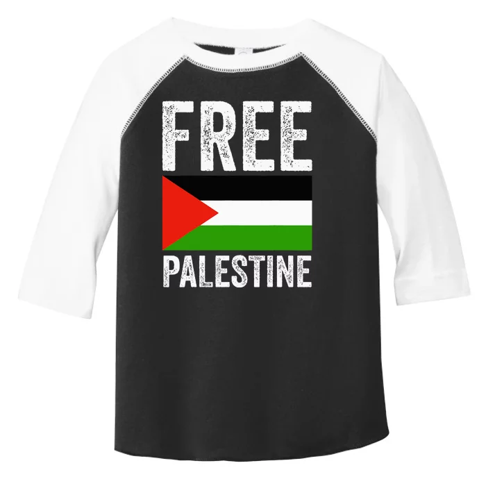 Free Palestine Toddler Fine Jersey T-Shirt