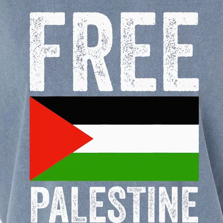 Free Palestine Garment-Dyed Women's Muscle Tee