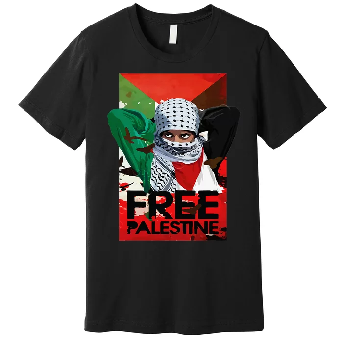 Free Palestine Premium T-Shirt