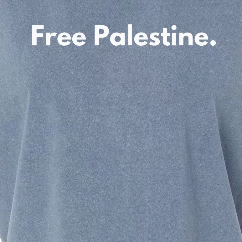 Free Palestine For Women Men Gaza Garment-Dyed Women's Muscle Tee