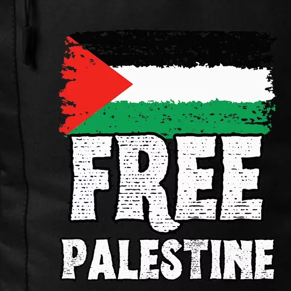 Free Palestine Flag Daily Commute Backpack