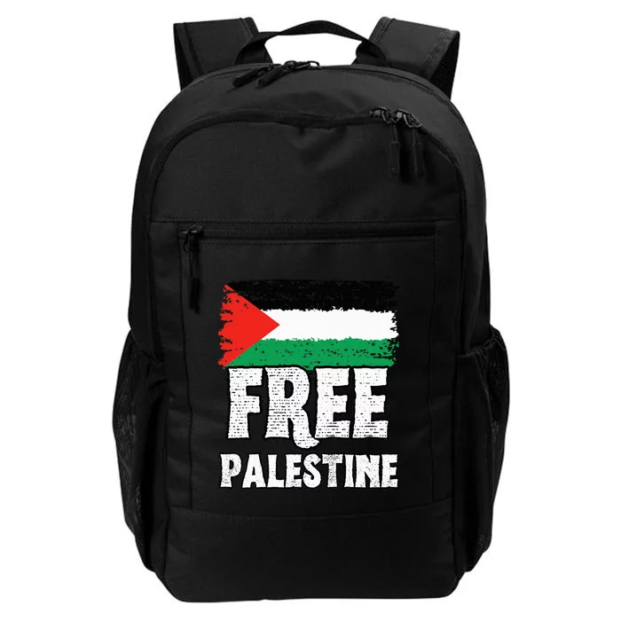 Free Palestine Flag Daily Commute Backpack