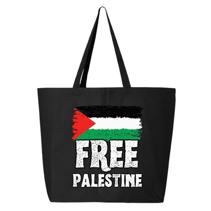 Free Palestine Flag 25L Jumbo Tote