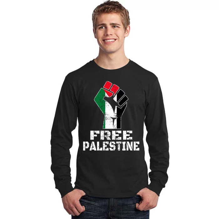 Free Palestine Tall Long Sleeve T-Shirt