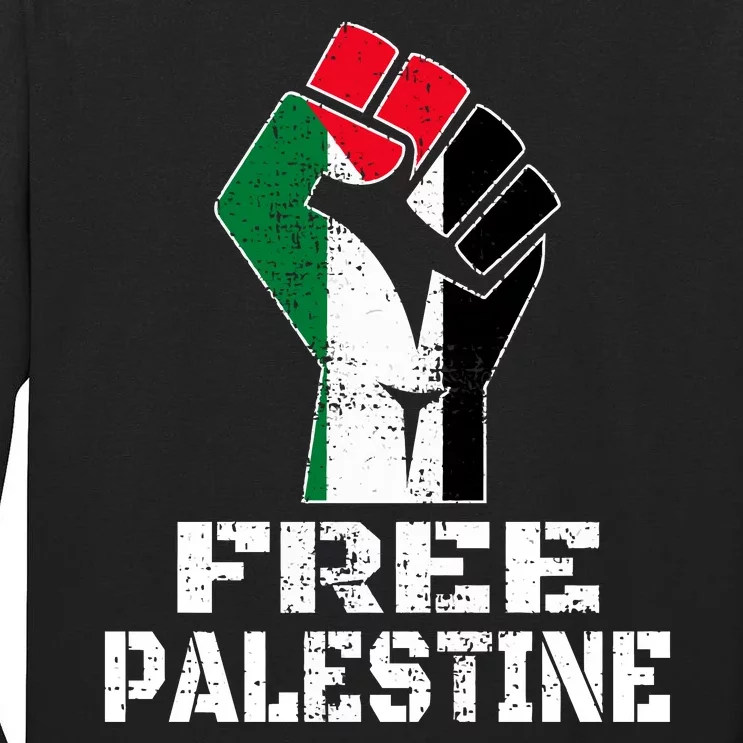 Free Palestine Tall Long Sleeve T-Shirt