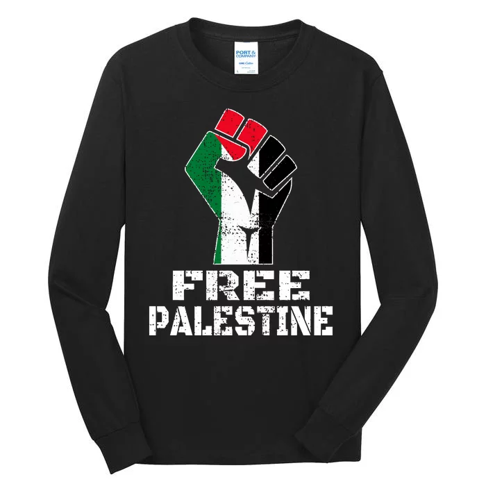 Free Palestine Tall Long Sleeve T-Shirt