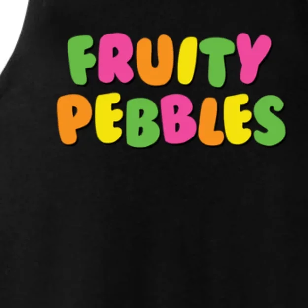 Fruity Pebbles Funny Gift Ladies Tri-Blend Wicking Tank