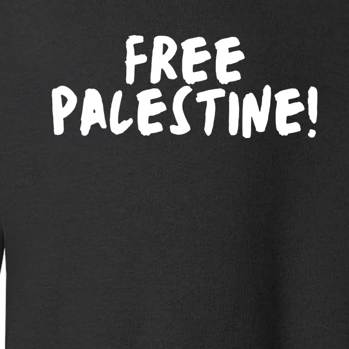 Free Palestine Toddler Sweatshirt