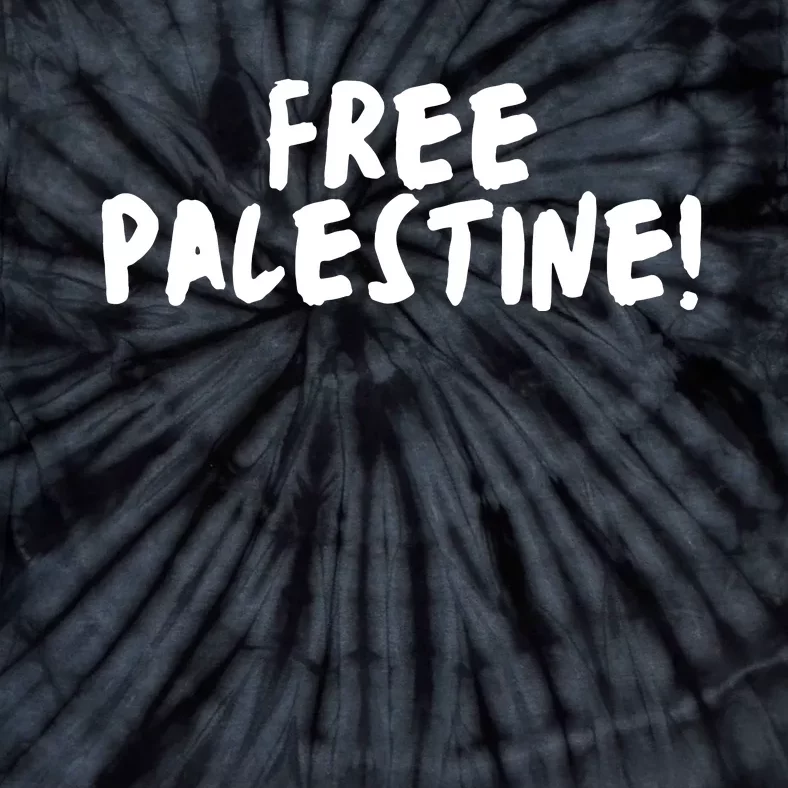 Free Palestine Tie-Dye T-Shirt