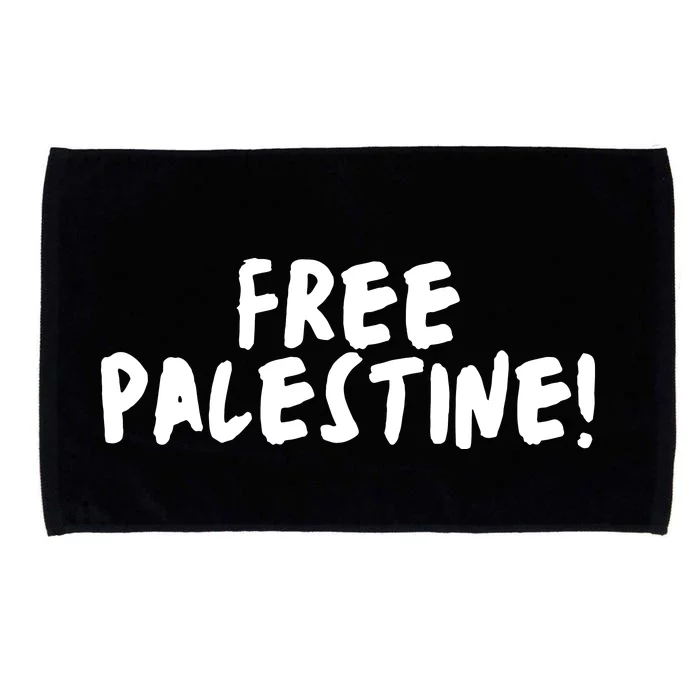 Free Palestine Microfiber Hand Towel