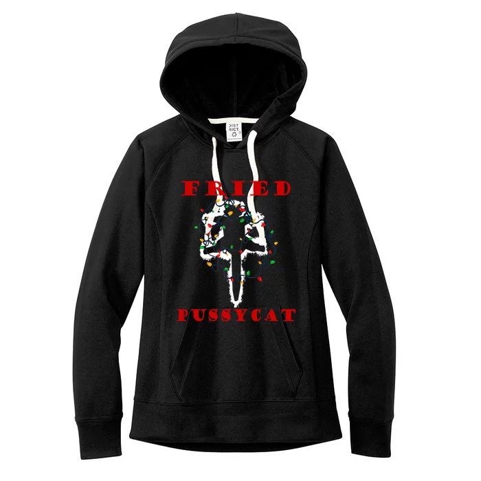 Funny Pussycat From Christmas Vacation Frieds Lover Gift Women's Fleece Hoodie