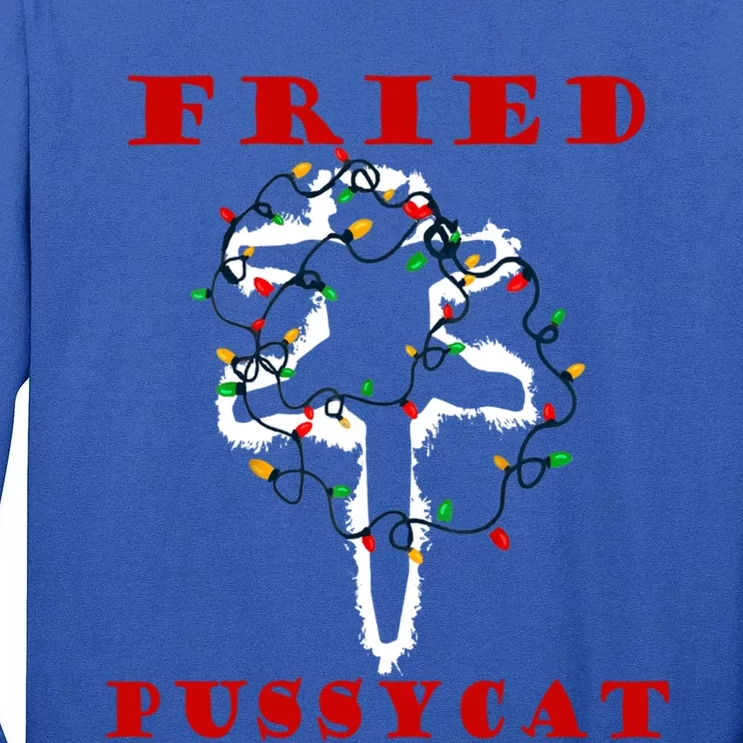 Funny Pussycat From Christmas Vacation Frieds Lover Gift Tall Long Sleeve T-Shirt