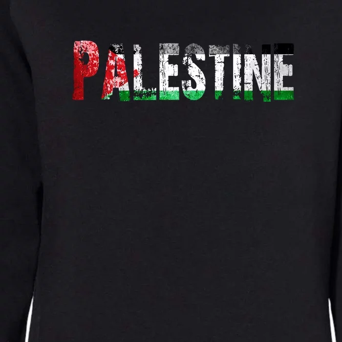 Flag Palestine Free Palestine Free Palestine Flag I Love Palestine Gaza Palestin Womens California Wash Sweatshirt