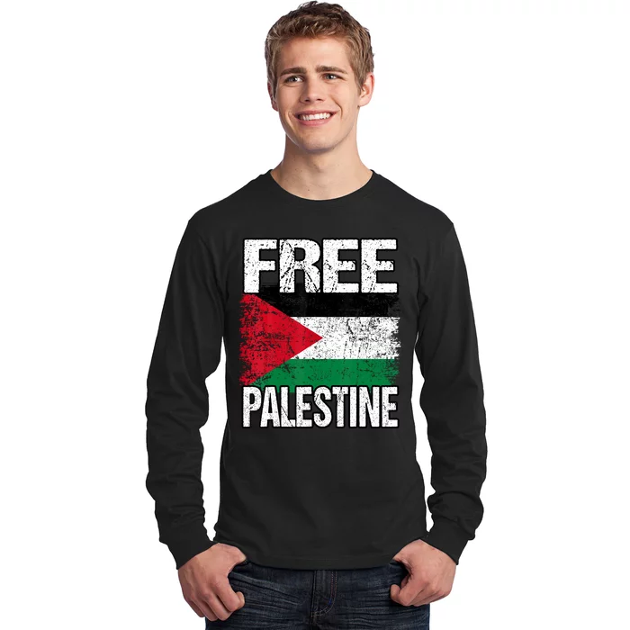 Free Palestine Long Sleeve Shirt