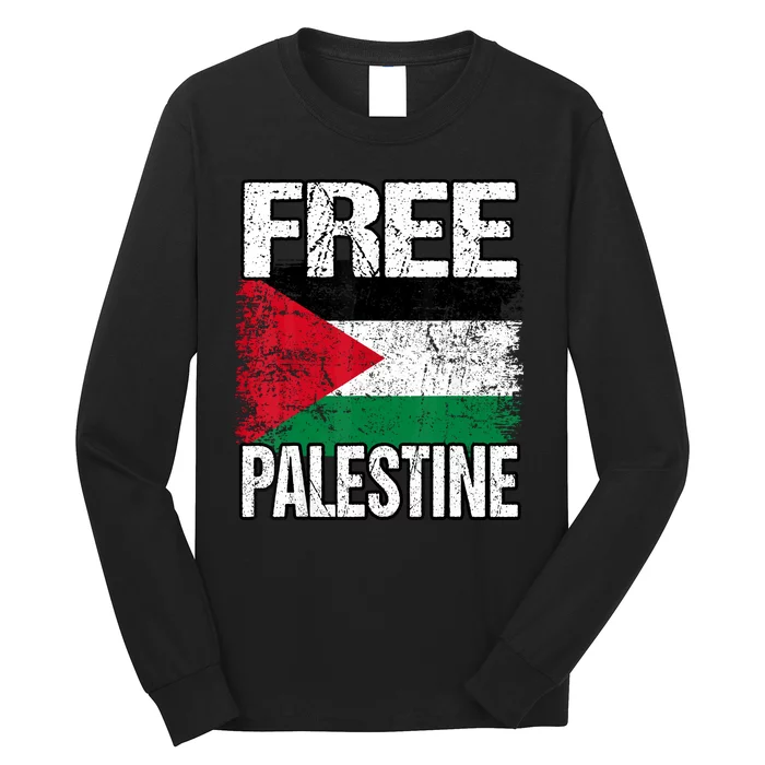 Free Palestine Long Sleeve Shirt