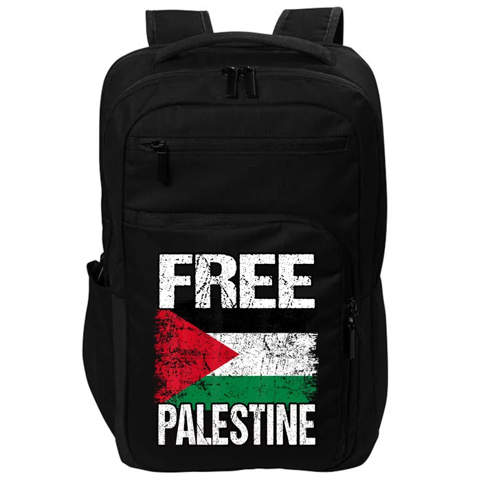 Free Palestine Impact Tech Backpack