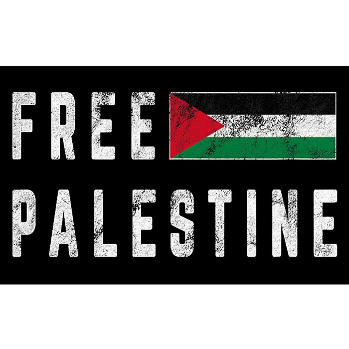 Free Palestine Flag Stand For Peace In The Middle East Bumper Sticker