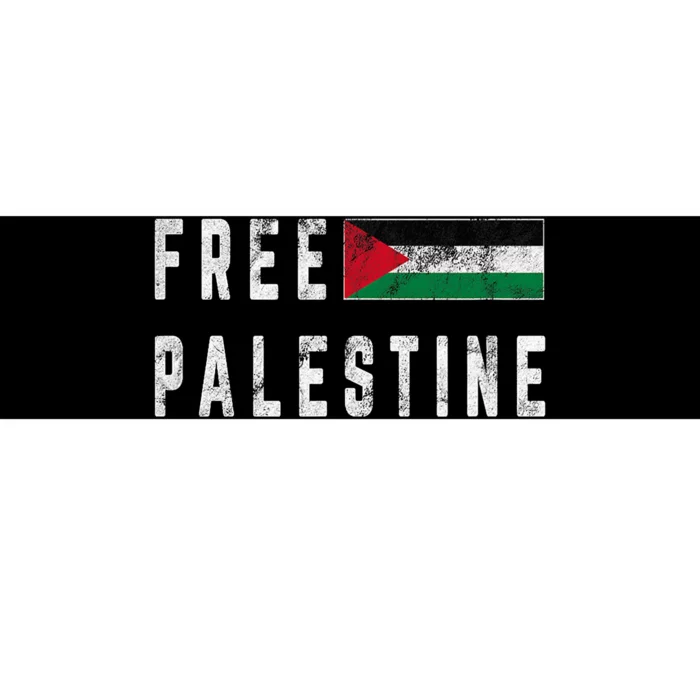 Free Palestine Flag Stand For Peace In The Middle East Bumper Sticker