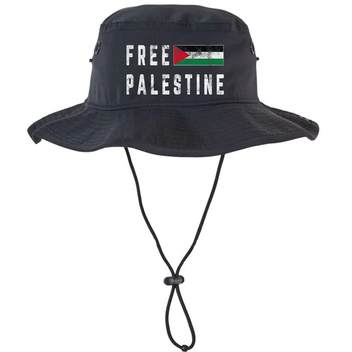 Free Palestine Flag Stand For Peace In The Middle East Legacy Cool Fit Booney Bucket Hat