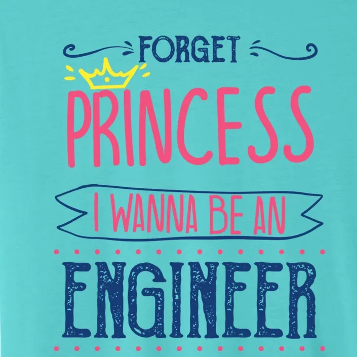 Forget Princess Future Engineer Engineering Major Funny Gift ChromaSoft Performance T-Shirt