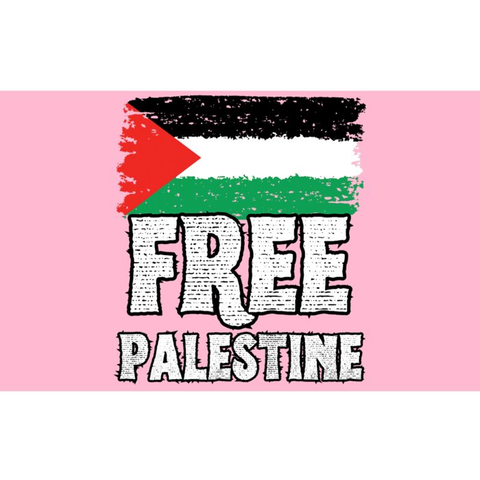 Free Palestine Flag Bumper Sticker