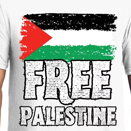 Free Palestine Flag Pajama Set