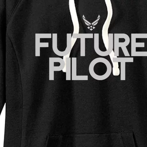 Future Pilot For Men Women Kids Student 4th Of July Women's Fleece Hoodie