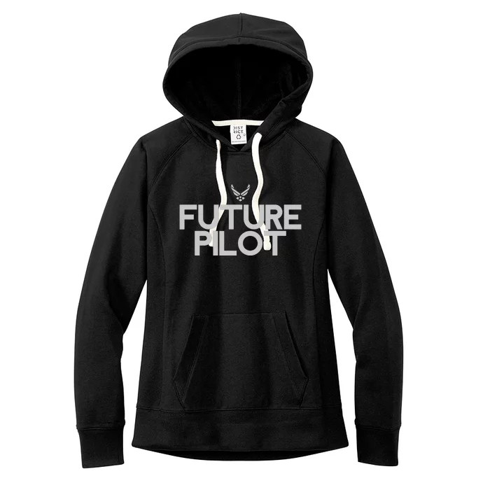 Future Pilot For Men Women Kids Student 4th Of July Women's Fleece Hoodie