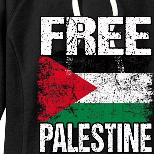 Free Palestine Women's Fleece Hoodie