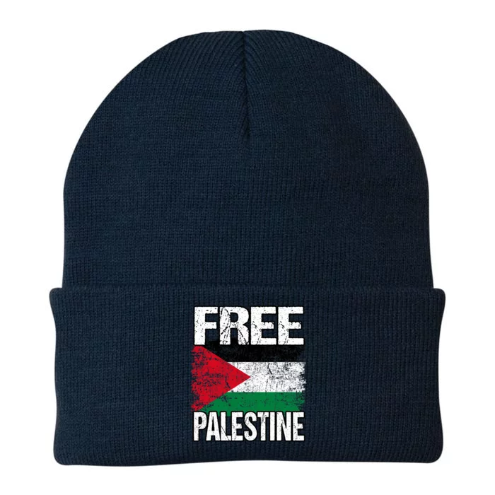 Free Palestine Knit Cap Winter Beanie