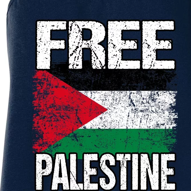 Free Palestine Women's Racerback Tank