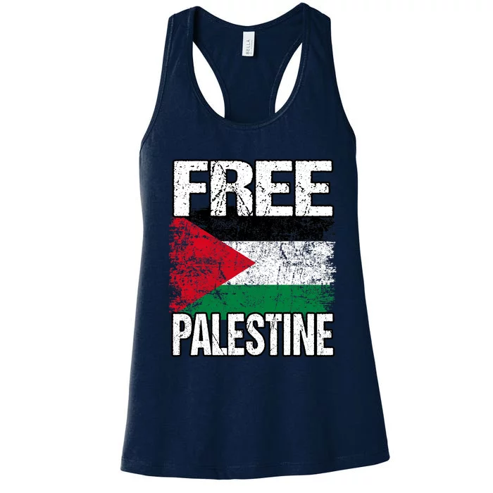 Free Palestine Women's Racerback Tank