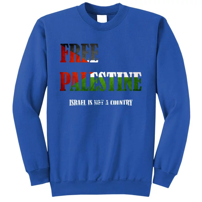 Free Palestine Flag Gaza Support Great Gift Sweatshirt