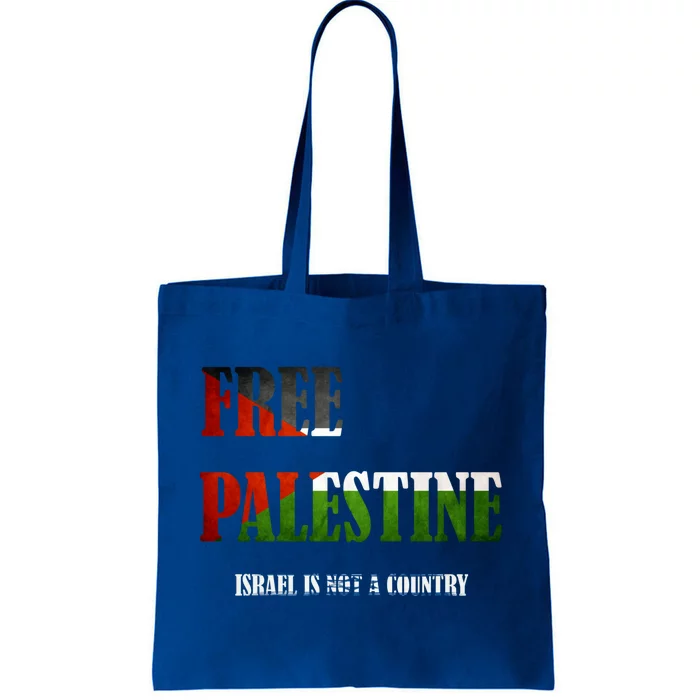 Free Palestine Flag Gaza Support Great Gift Tote Bag