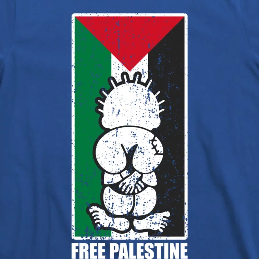 Free Palestine Flag Hanthala Gaza Save Sheikh Jarrah Gift T-Shirt