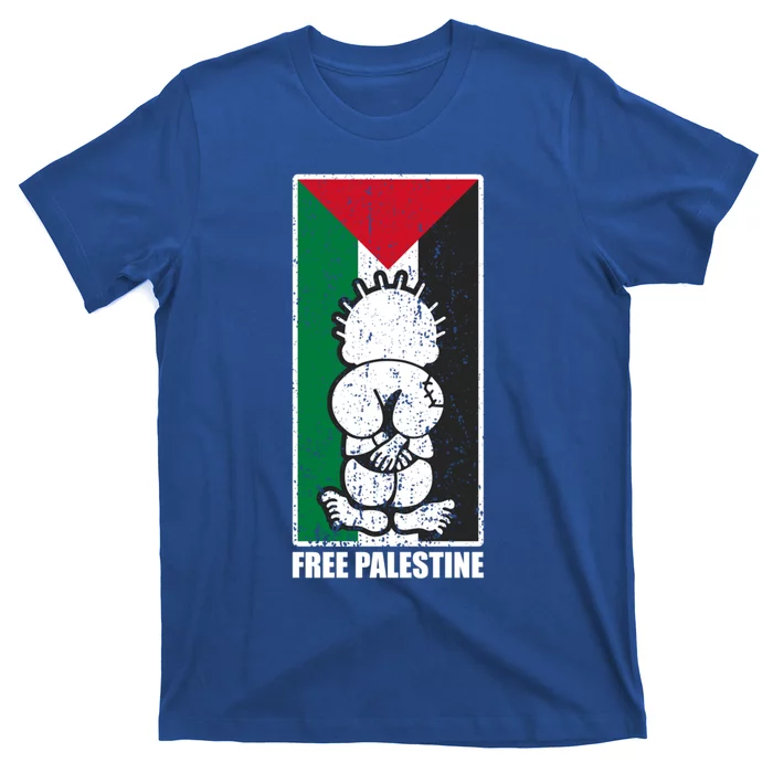 Free Palestine Flag Hanthala Gaza Save Sheikh Jarrah Gift T-Shirt