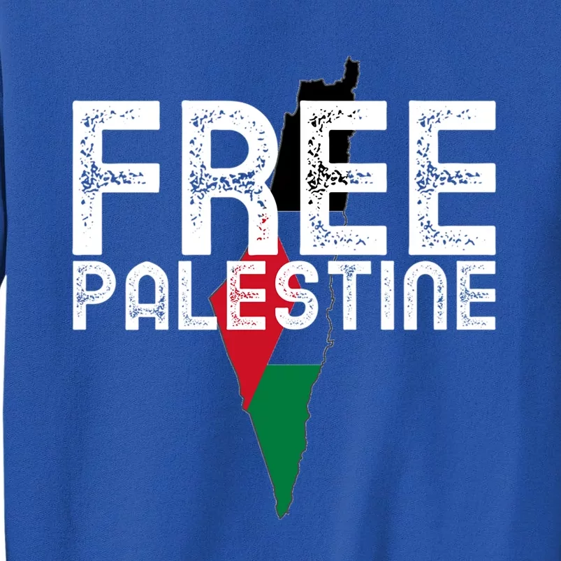 Free Palestine Flag Arabic Free Gaza Palestinian Flag Funny Gift Sweatshirt