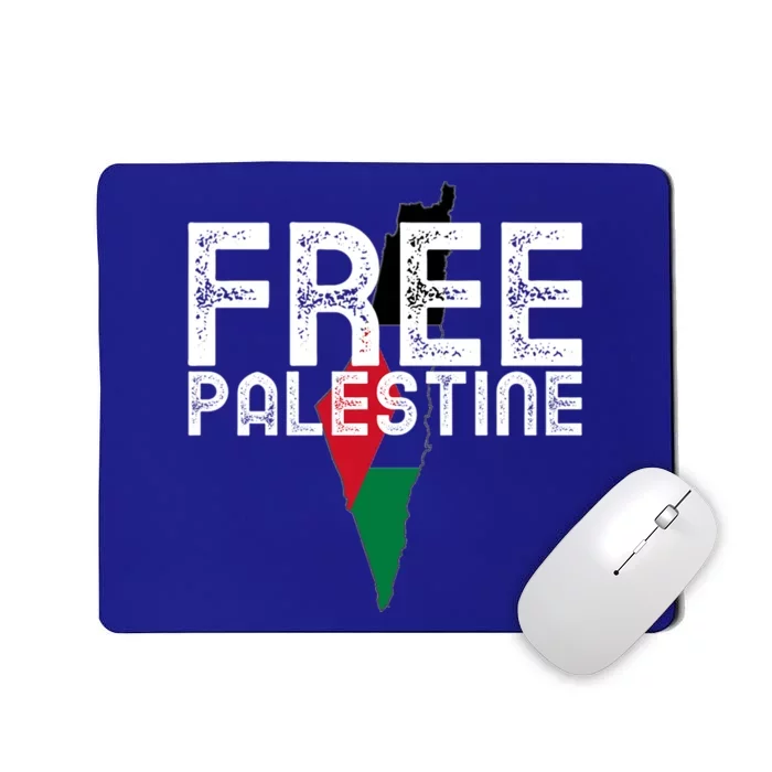 Free Palestine Flag Arabic Free Gaza Palestinian Flag Funny Gift Mousepad