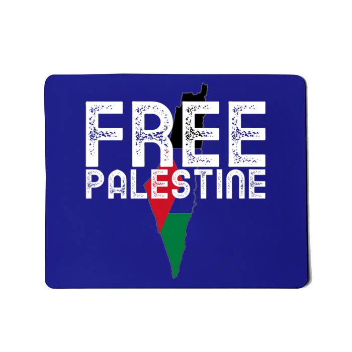 Free Palestine Flag Arabic Free Gaza Palestinian Flag Funny Gift Mousepad