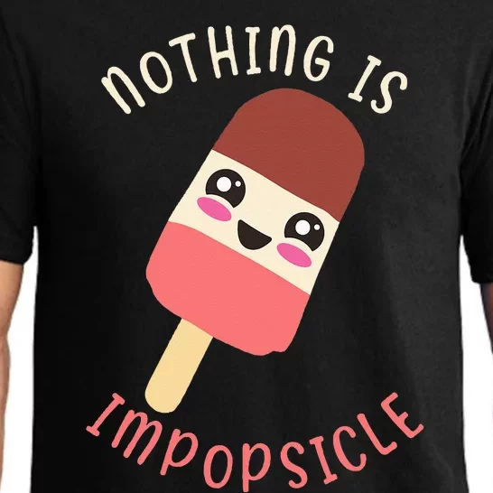 Funny Popsicle Food Pun Pajama Set