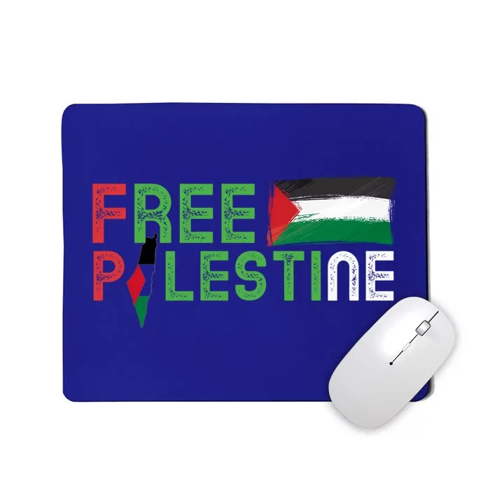 Free Palestine Flag Arabic Free Gaza Palestinian Flag Cute Gift Mousepad