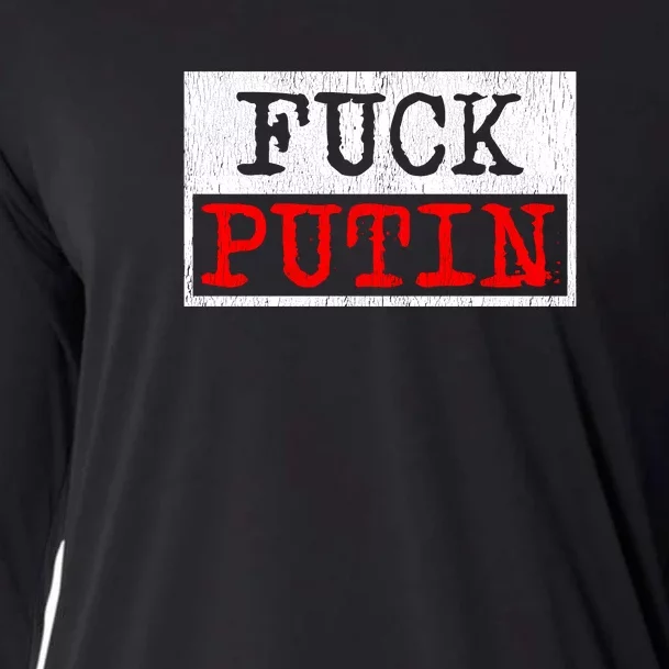 Fuck Putin Cooling Performance Long Sleeve Crew