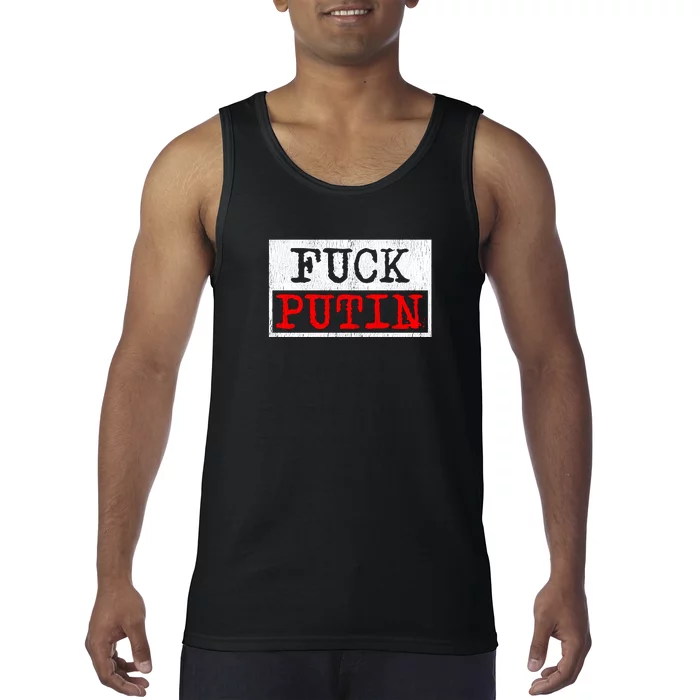 Fuck Putin Tank Top