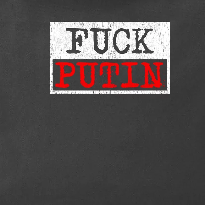 Fuck Putin Zip Tote Bag