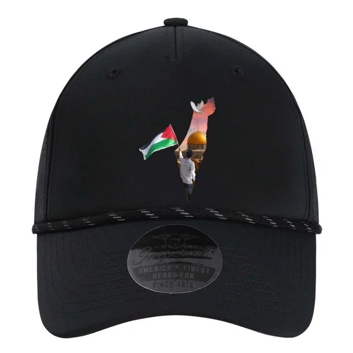 Free Palestine Flag Save Gaza Al Aqsa Mosque Jerusalem Cute Gift Performance The Dyno Cap