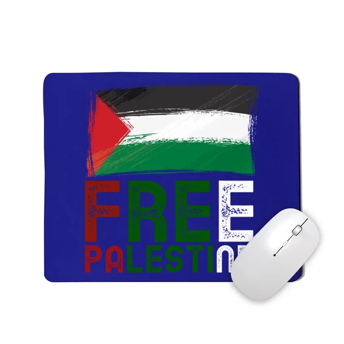 Free Palestine Flag Arabic Free Gaza Palestinian Flag Gift Mousepad