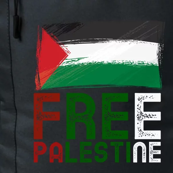 Free Palestine Flag Arabic Free Gaza Palestinian Flag Gift Daily Commute Backpack