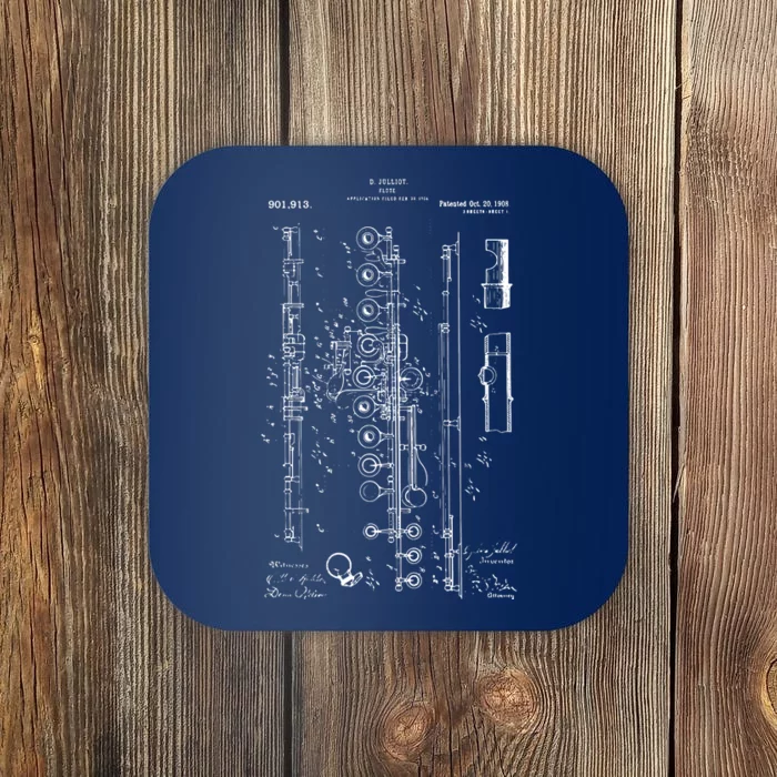 Flute Patent Coaster