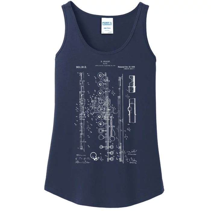 Flute Patent Ladies Essential Tank